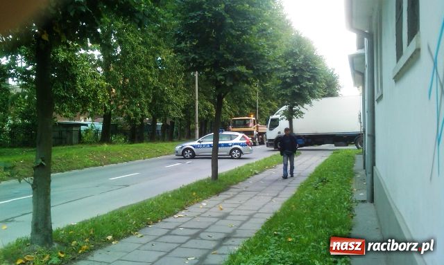 Zdjęcie w galerii na portalu naszraciborz.pl: Potrącenie rowerzystki na Kościuszki wiadomości z regionu