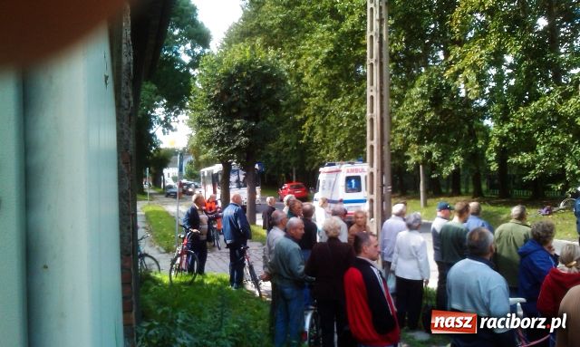 Zdjęcie w galerii na portalu naszraciborz.pl: Potrącenie rowerzystki na Kościuszki wiadomości z regionu