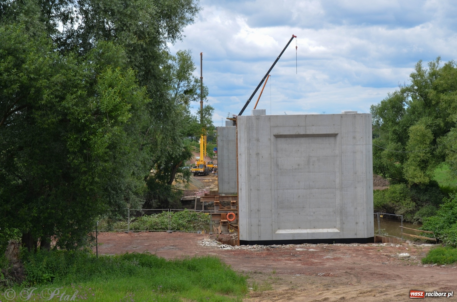 Zdjęcie w galerii na portalu naszraciborz.pl: Wschodnia obwodnica Raciborza - raport z budowy [18.07.2020]  wiadomości z regionu
