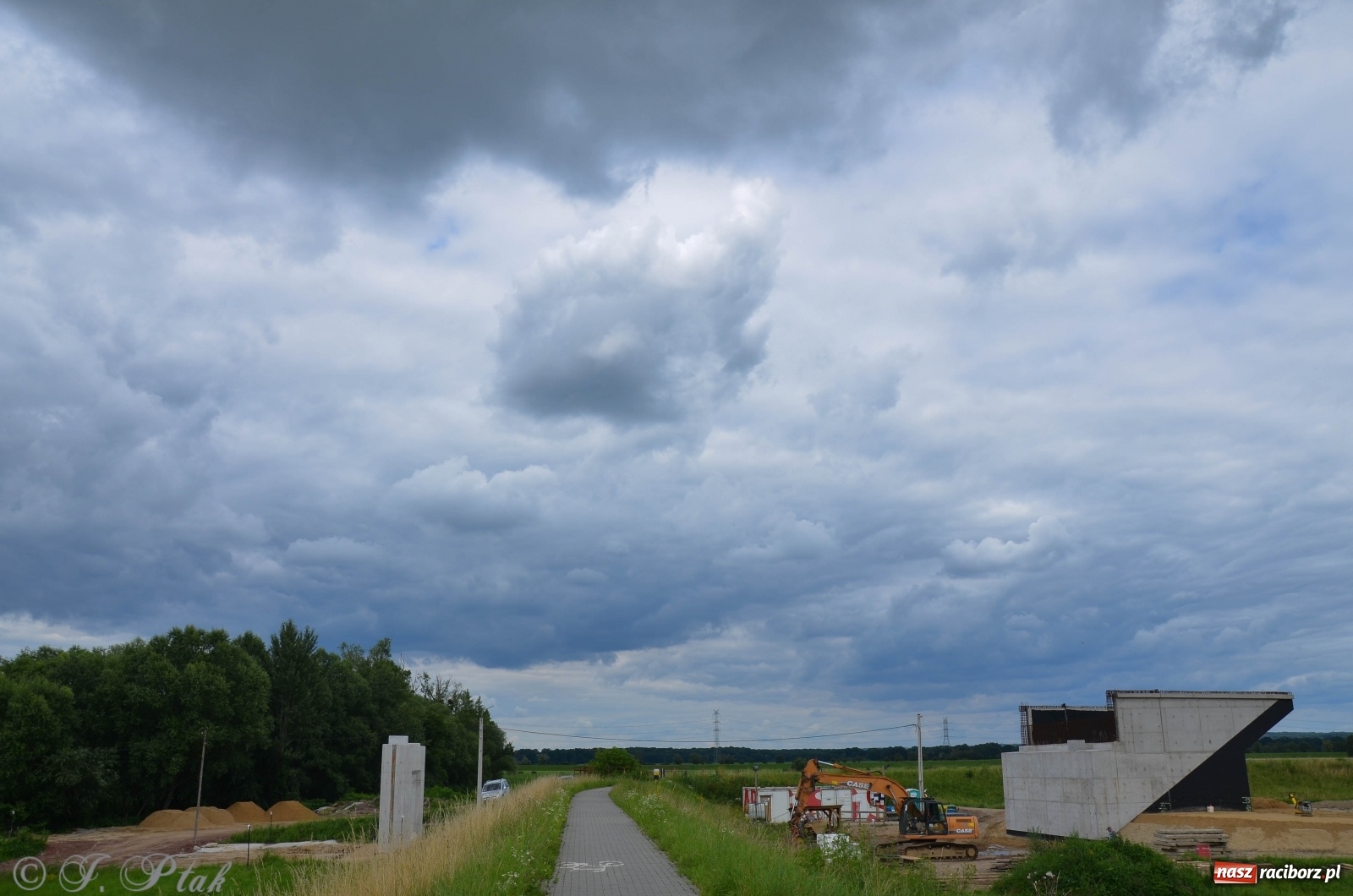 Zdjęcie w galerii na portalu naszraciborz.pl: Wschodnia obwodnica Raciborza - raport z budowy [18.07.2020]  wiadomości z regionu