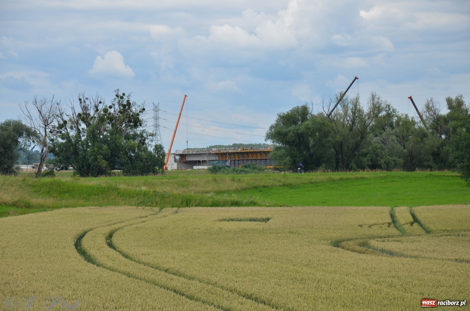 Zdjęcie w galerii na portalu naszraciborz.pl: Wschodnia obwodnica Raciborza - raport z budowy [18.07.2020]  wiadomości z regionu