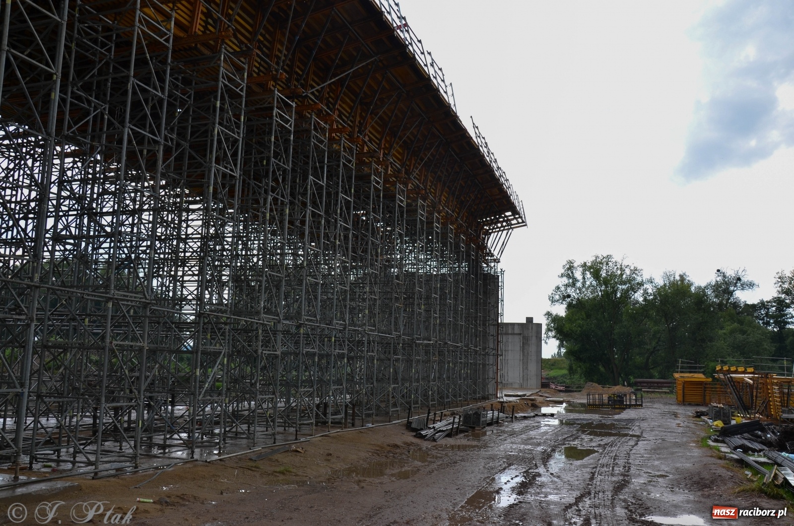 Zdjęcie w galerii na portalu naszraciborz.pl: Wschodnia obwodnica Raciborza - raport z budowy [18.07.2020]  wiadomości z regionu