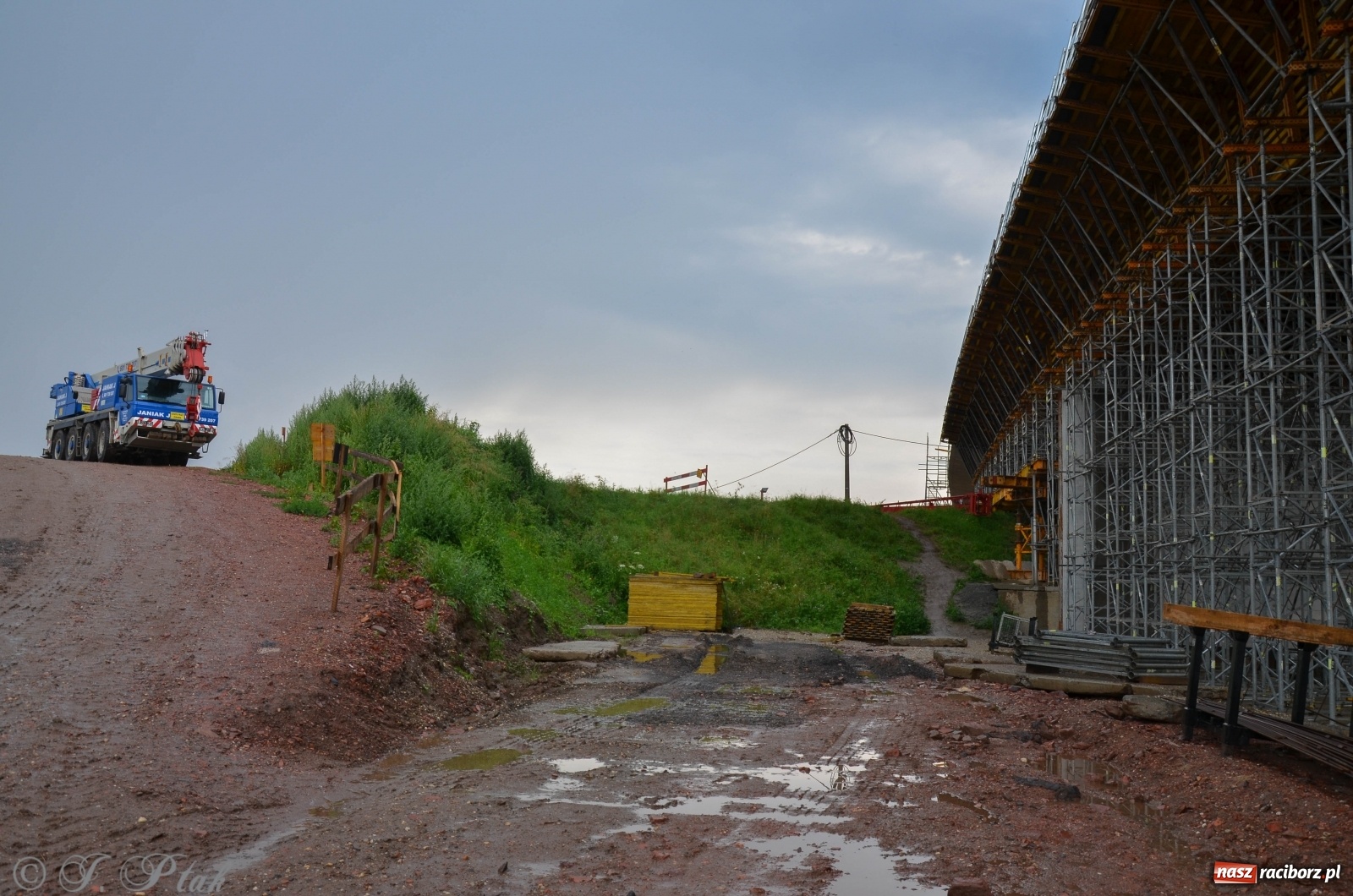 Zdjęcie w galerii na portalu naszraciborz.pl: Wschodnia obwodnica Raciborza - raport z budowy [18.07.2020]  wiadomości z regionu