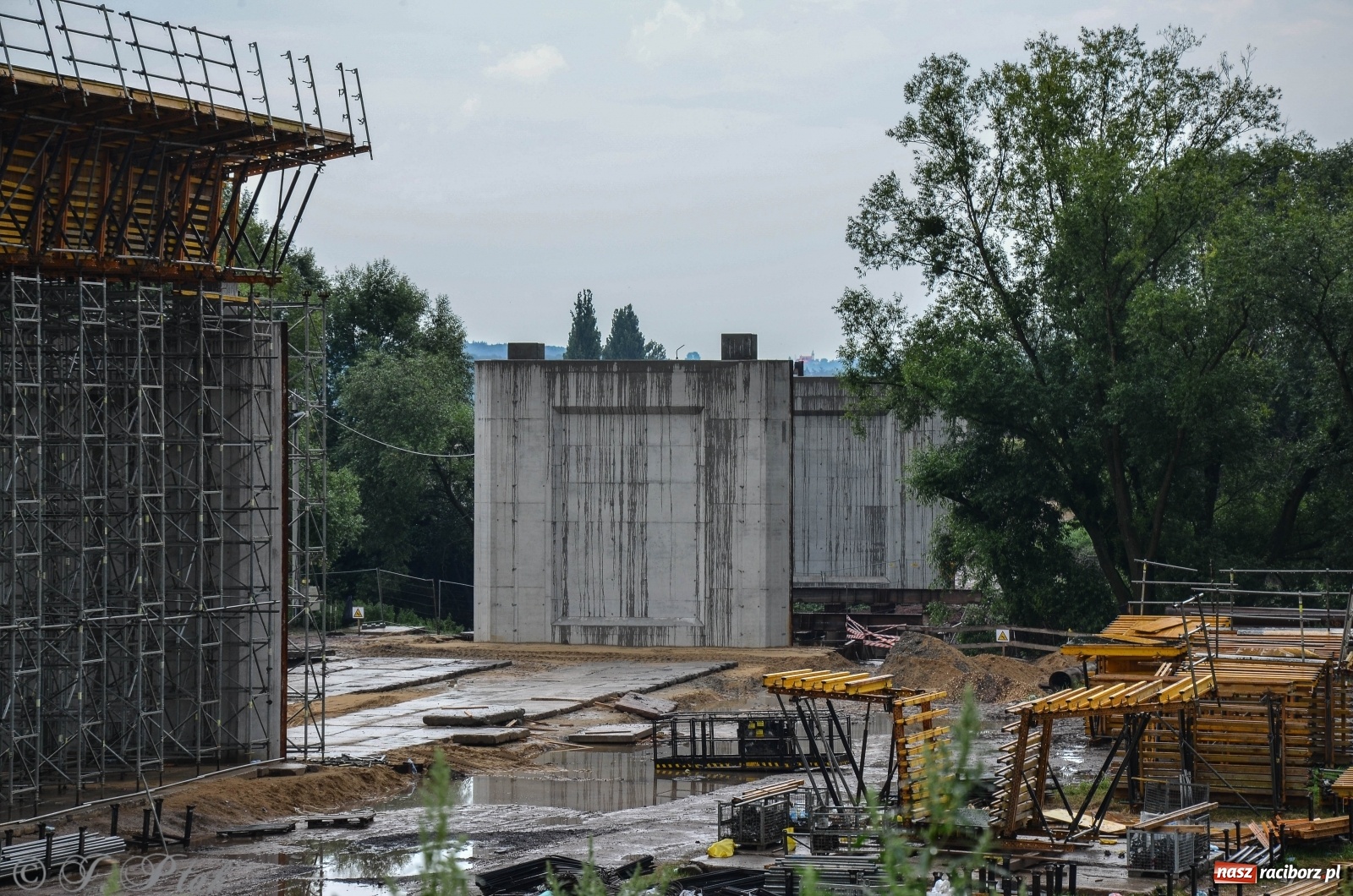 Zdjęcie w galerii na portalu naszraciborz.pl: Wschodnia obwodnica Raciborza - raport z budowy [18.07.2020]  wiadomości z regionu