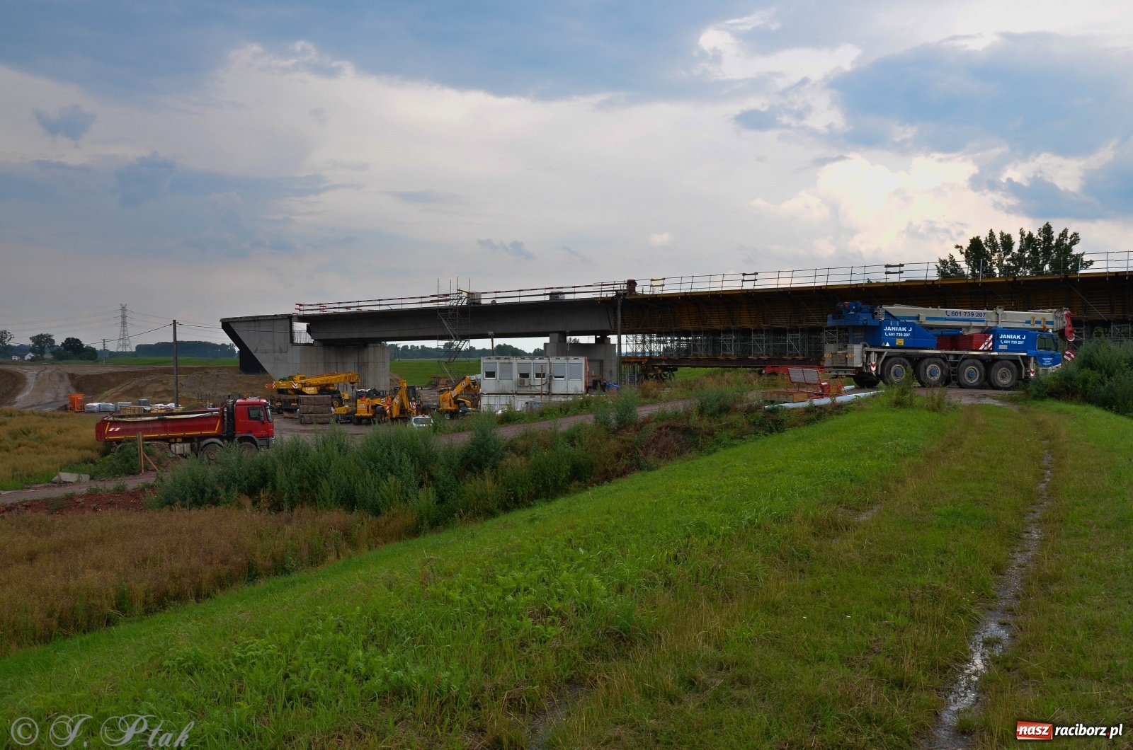 Zdjęcie w galerii na portalu naszraciborz.pl: Wschodnia obwodnica Raciborza - raport z budowy [18.07.2020]  wiadomości z regionu