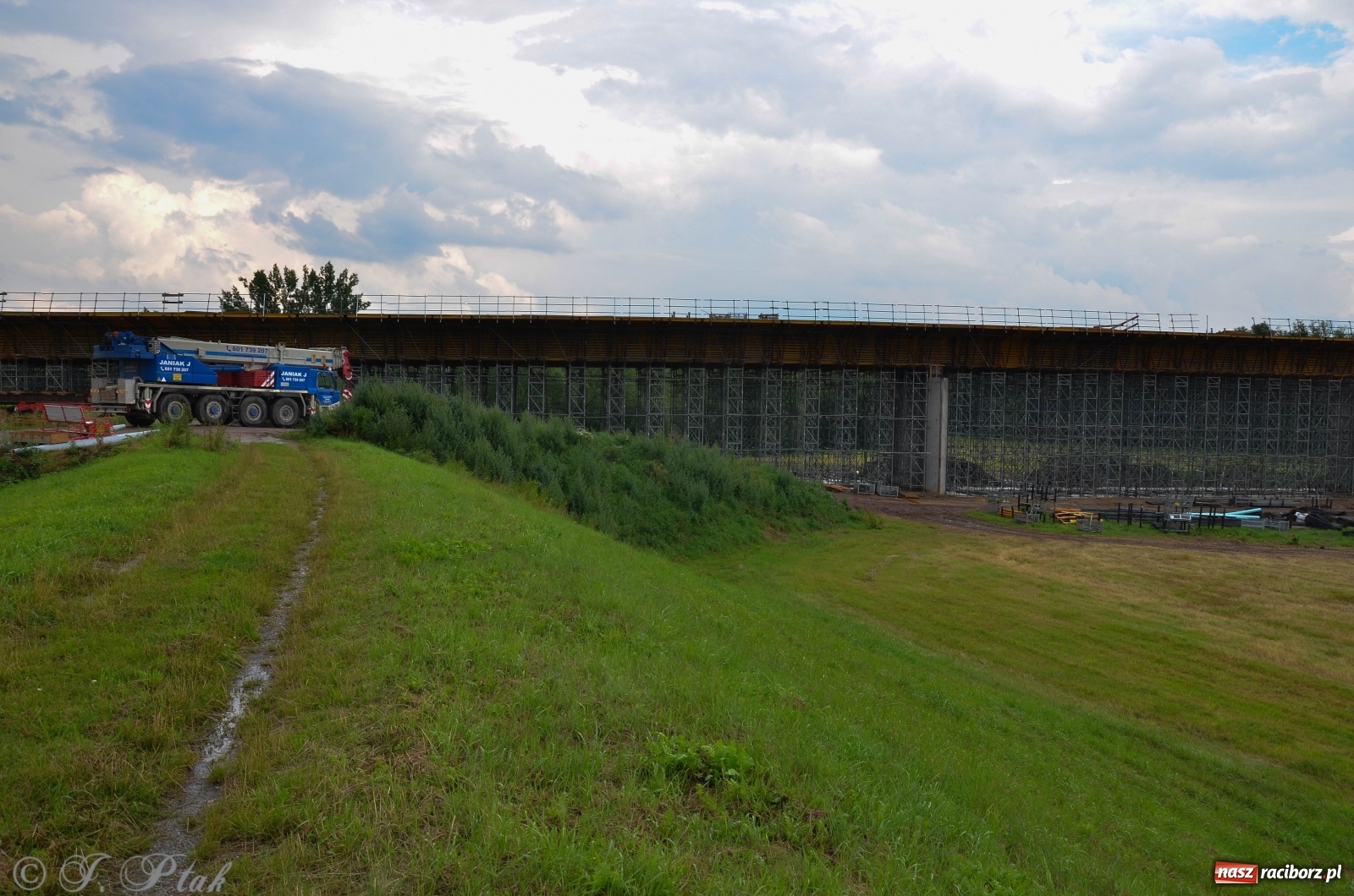Zdjęcie w galerii na portalu naszraciborz.pl: Wschodnia obwodnica Raciborza - raport z budowy [18.07.2020]  wiadomości z regionu