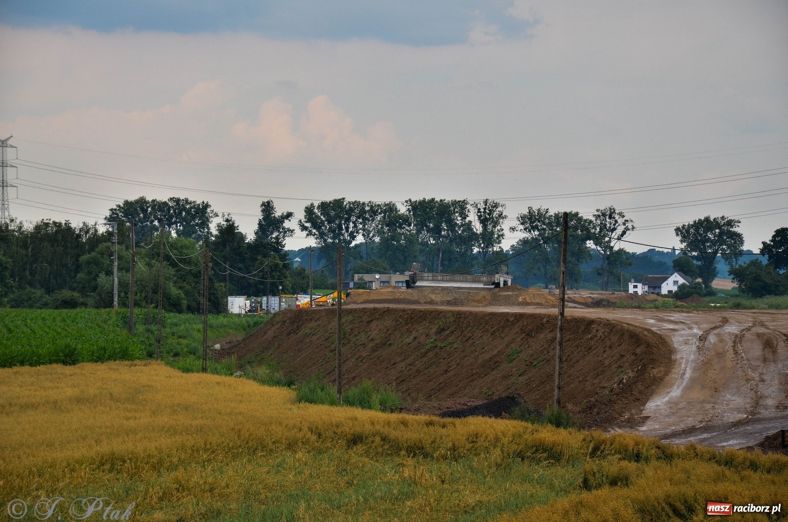 Zdjęcie w galerii na portalu naszraciborz.pl: Wschodnia obwodnica Raciborza - raport z budowy [18.07.2020]  wiadomości z regionu