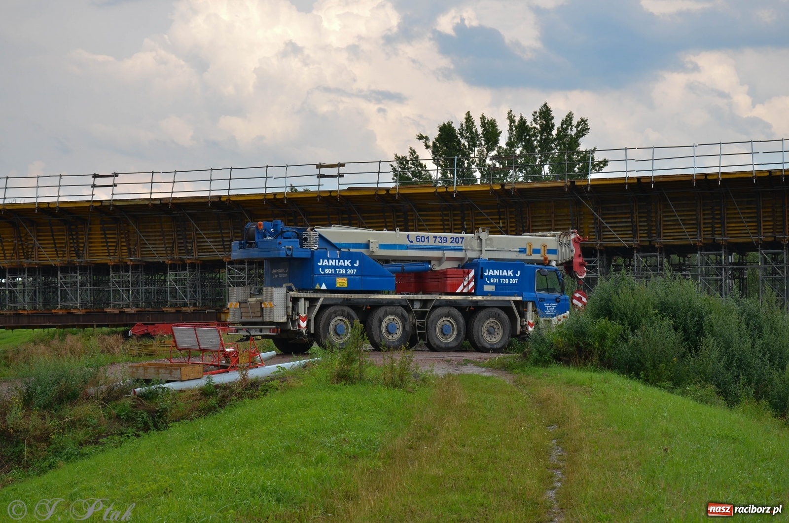 Zdjęcie w galerii na portalu naszraciborz.pl: Wschodnia obwodnica Raciborza - raport z budowy [18.07.2020]  wiadomości z regionu