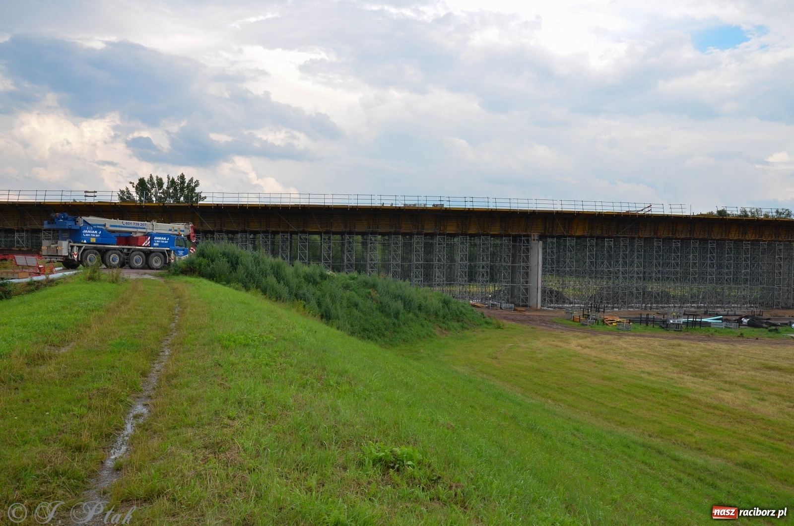Zdjęcie w galerii na portalu naszraciborz.pl: Wschodnia obwodnica Raciborza - raport z budowy [18.07.2020]  wiadomości z regionu
