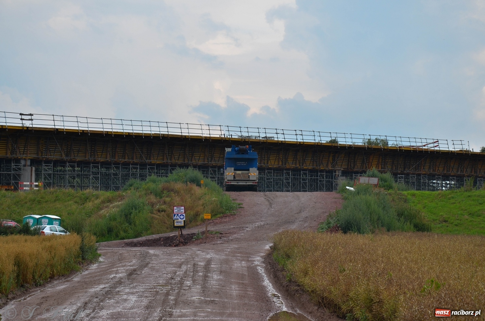 Zdjęcie w galerii na portalu naszraciborz.pl: Wschodnia obwodnica Raciborza - raport z budowy [18.07.2020]  wiadomości z regionu