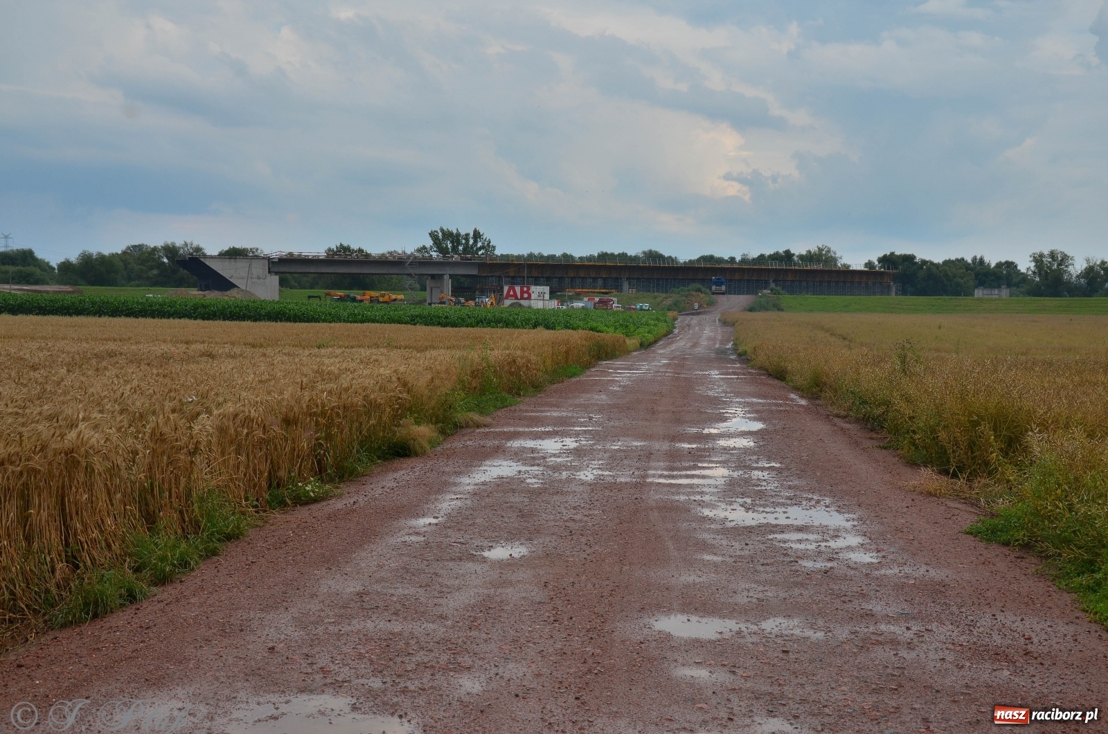 Zdjęcie w galerii na portalu naszraciborz.pl: Wschodnia obwodnica Raciborza - raport z budowy [18.07.2020]  wiadomości z regionu