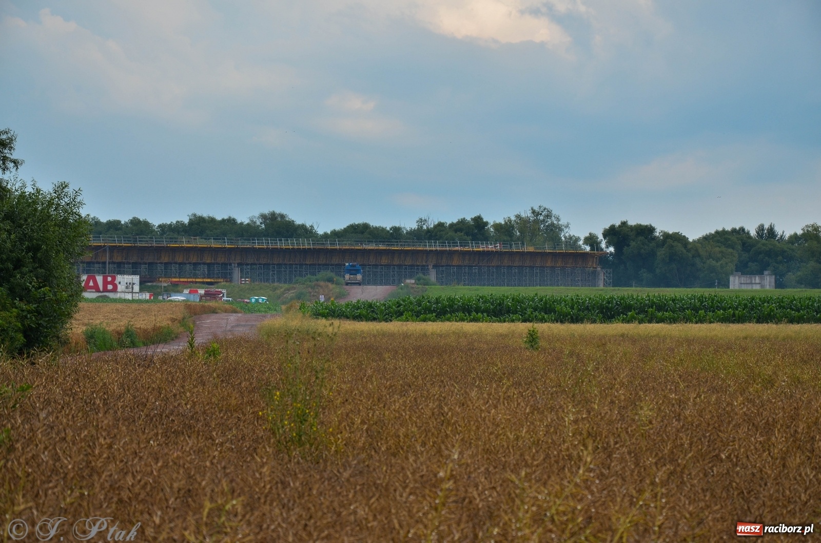 Zdjęcie w galerii na portalu naszraciborz.pl: Wschodnia obwodnica Raciborza - raport z budowy [18.07.2020]  wiadomości z regionu