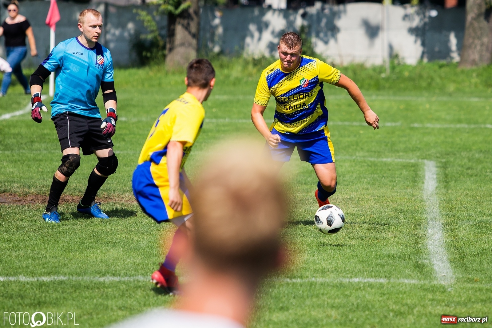Zdjęcie w galerii na portalu naszraciborz.pl: Sparing. Kanonada w starciu rezerw Krzanowic z Bolesławiem [FOTO] wiadomości z regionu