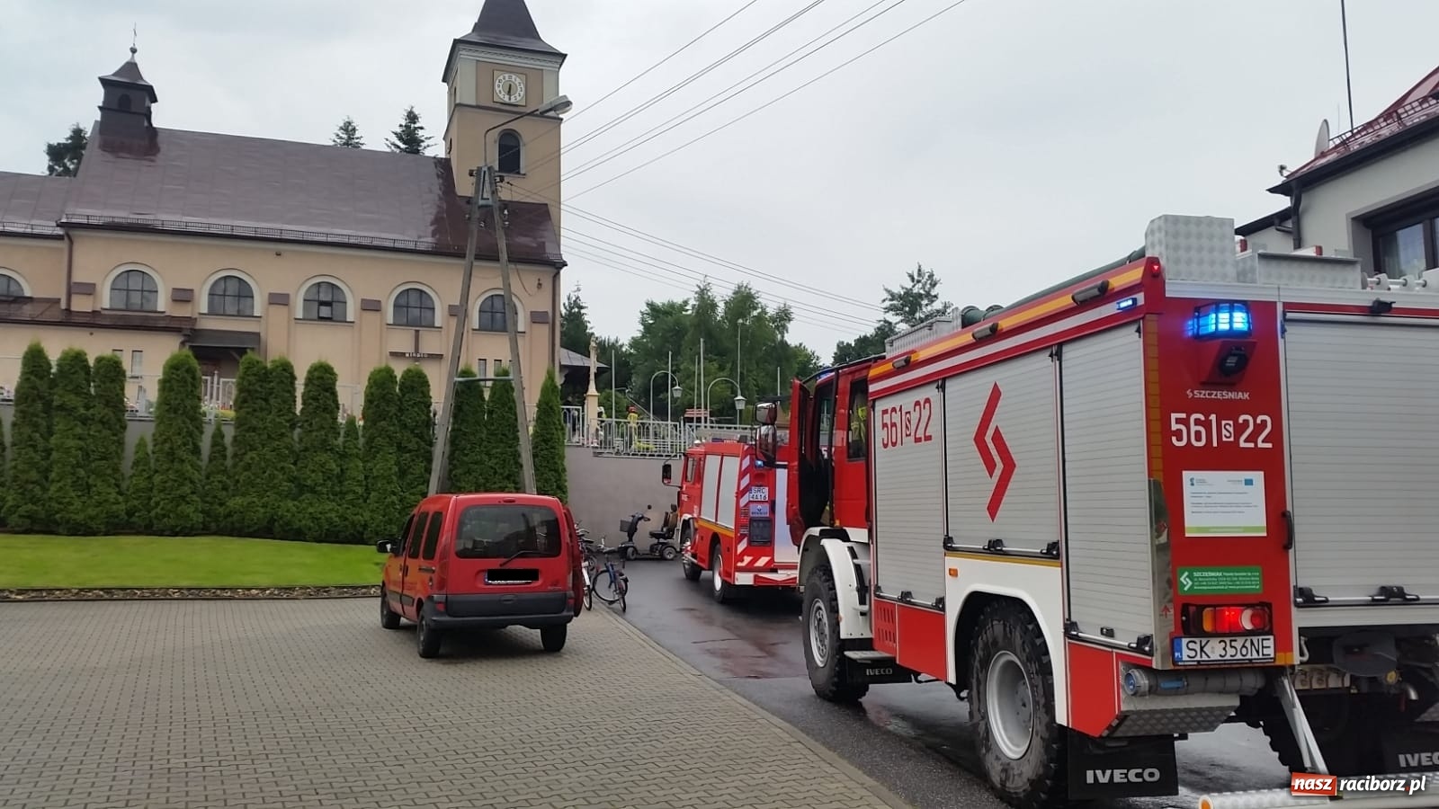 Zdjęcie w galerii na portalu naszraciborz.pl: Ranny lis szukał pomocy w... kościele [FOTO] wiadomości z regionu