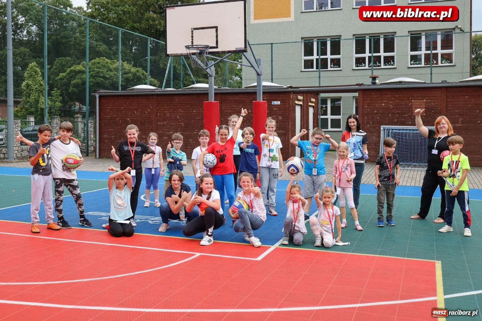 Zdjęcie w galerii na portalu naszraciborz.pl: Lato z biblioteką na sportowo [FOTO] wiadomości z regionu