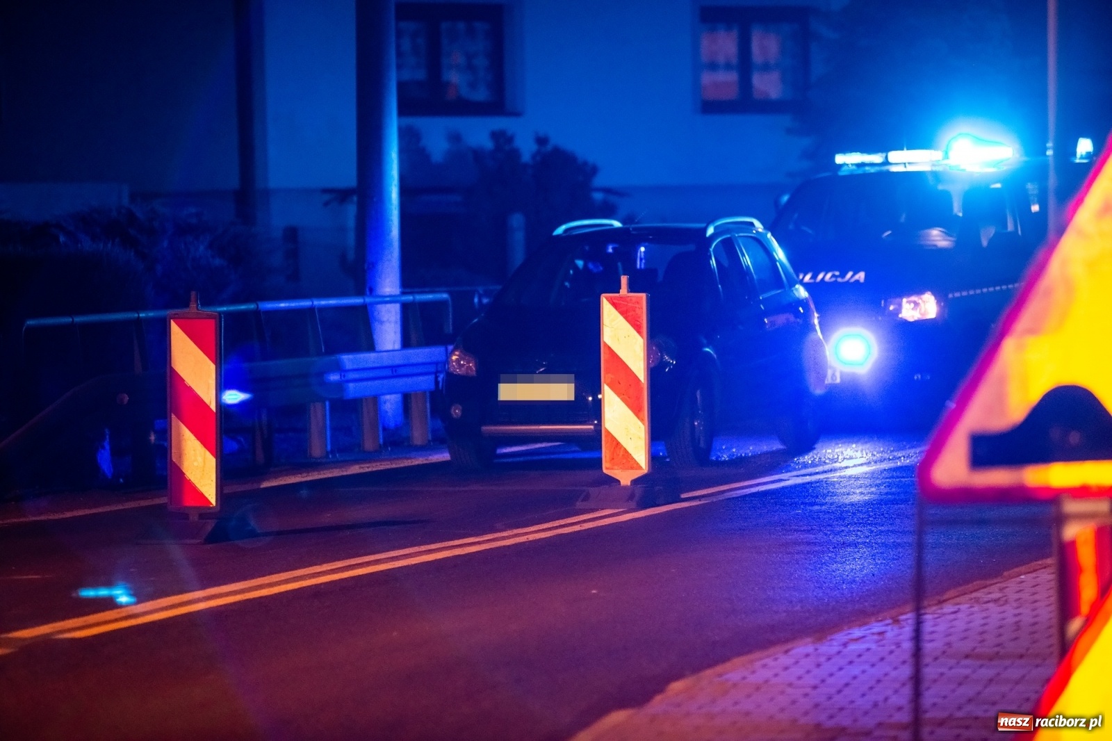 Zdjęcie w galerii na portalu naszraciborz.pl: Nocny pościg ulicami Raciborza [FOTO] wiadomości z regionu