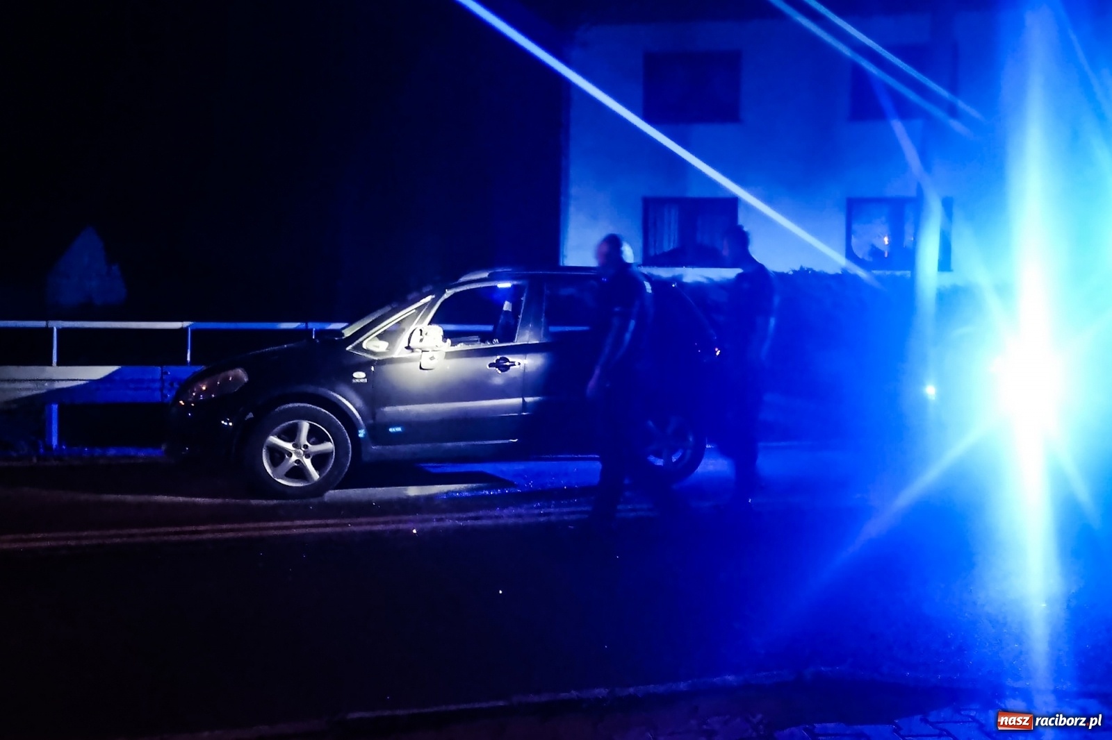 Zdjęcie w galerii na portalu naszraciborz.pl: Nocny pościg ulicami Raciborza [FOTO] wiadomości z regionu