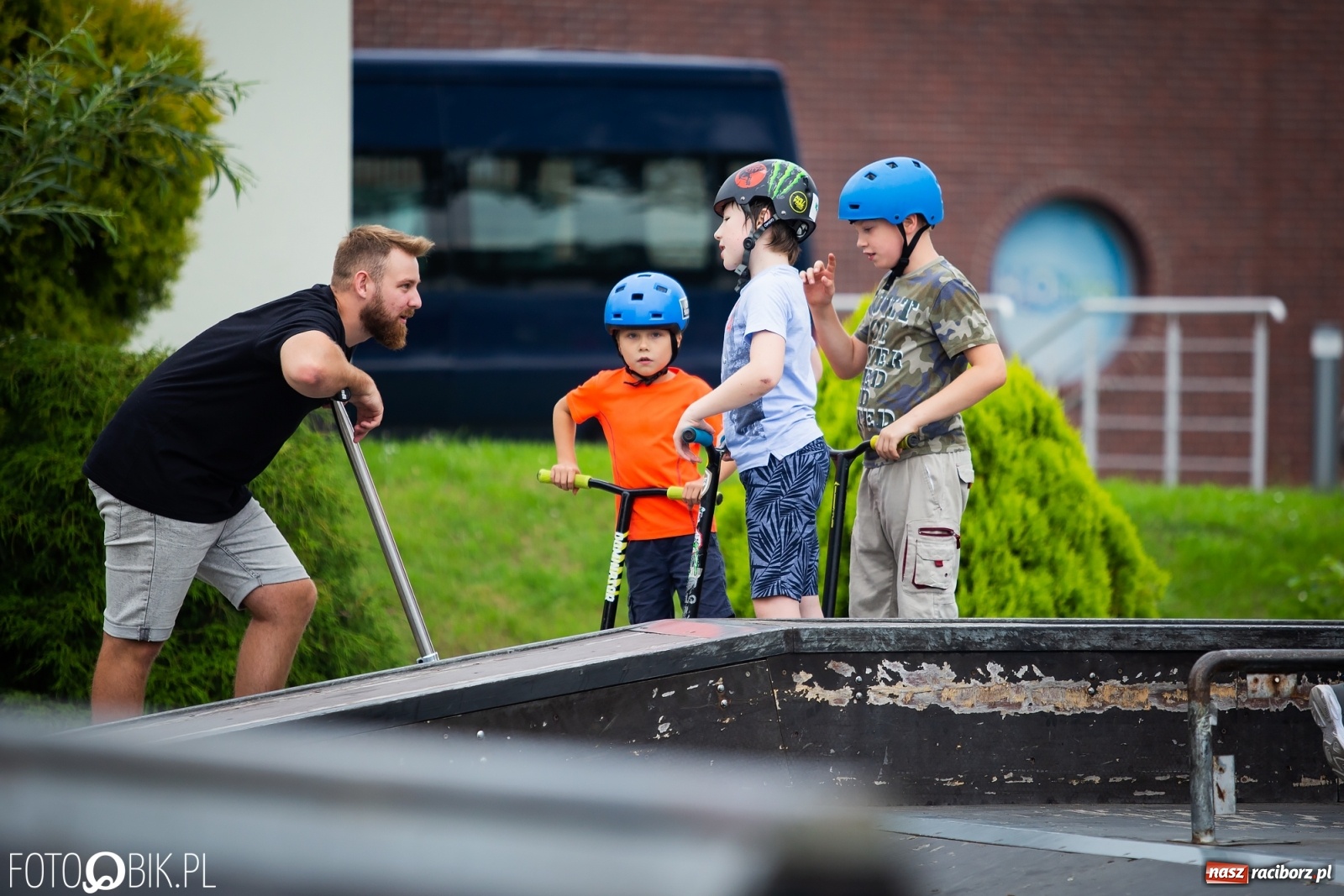 Zdjęcie w galerii na portalu naszraciborz.pl: Warsztaty Extreme City przy Zamkowej wiadomości z regionu