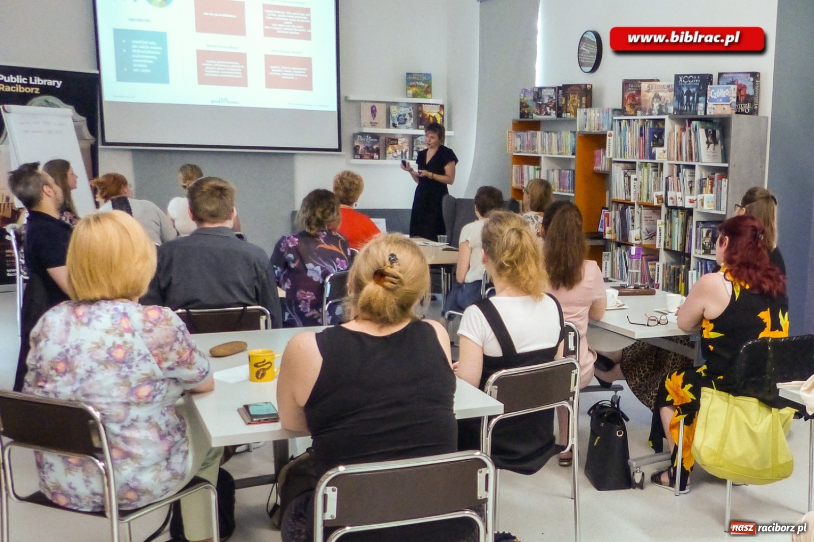 Zdjęcie w galerii na portalu naszraciborz.pl: Kreatywny bibliotekarz - kreatywna biblioteka  wiadomości z regionu