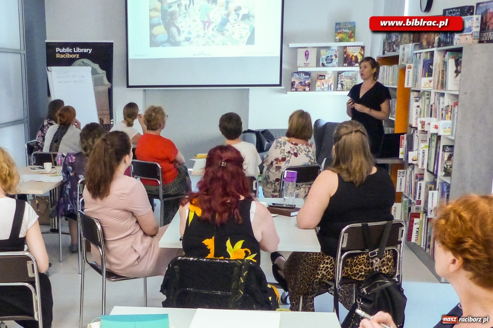 Zdjęcie w galerii na portalu naszraciborz.pl: Kreatywny bibliotekarz - kreatywna biblioteka  wiadomości z regionu