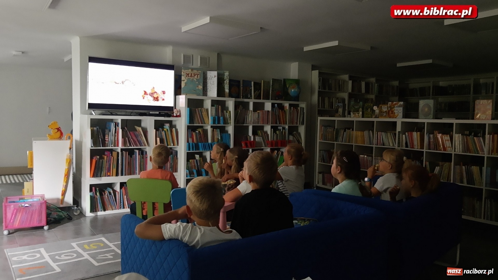 Zdjęcie w galerii na portalu naszraciborz.pl: Wakacje jak z obrazka w bibliotece w Brzeziu [FOTO] wiadomości z regionu