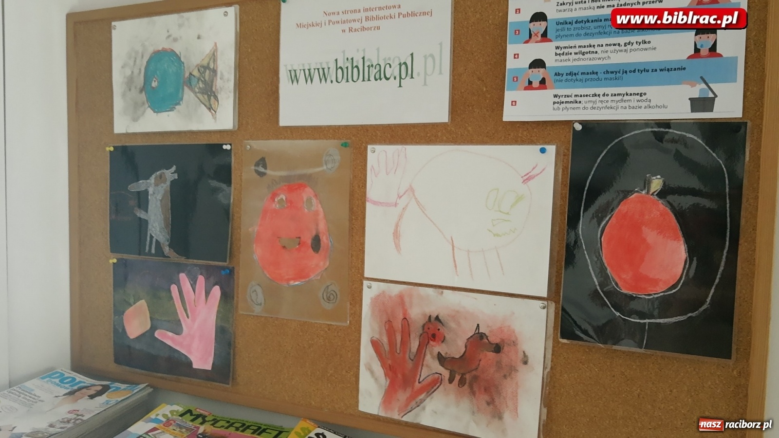 Zdjęcie w galerii na portalu naszraciborz.pl: Wakacje jak z obrazka w bibliotece w Brzeziu [FOTO] wiadomości z regionu