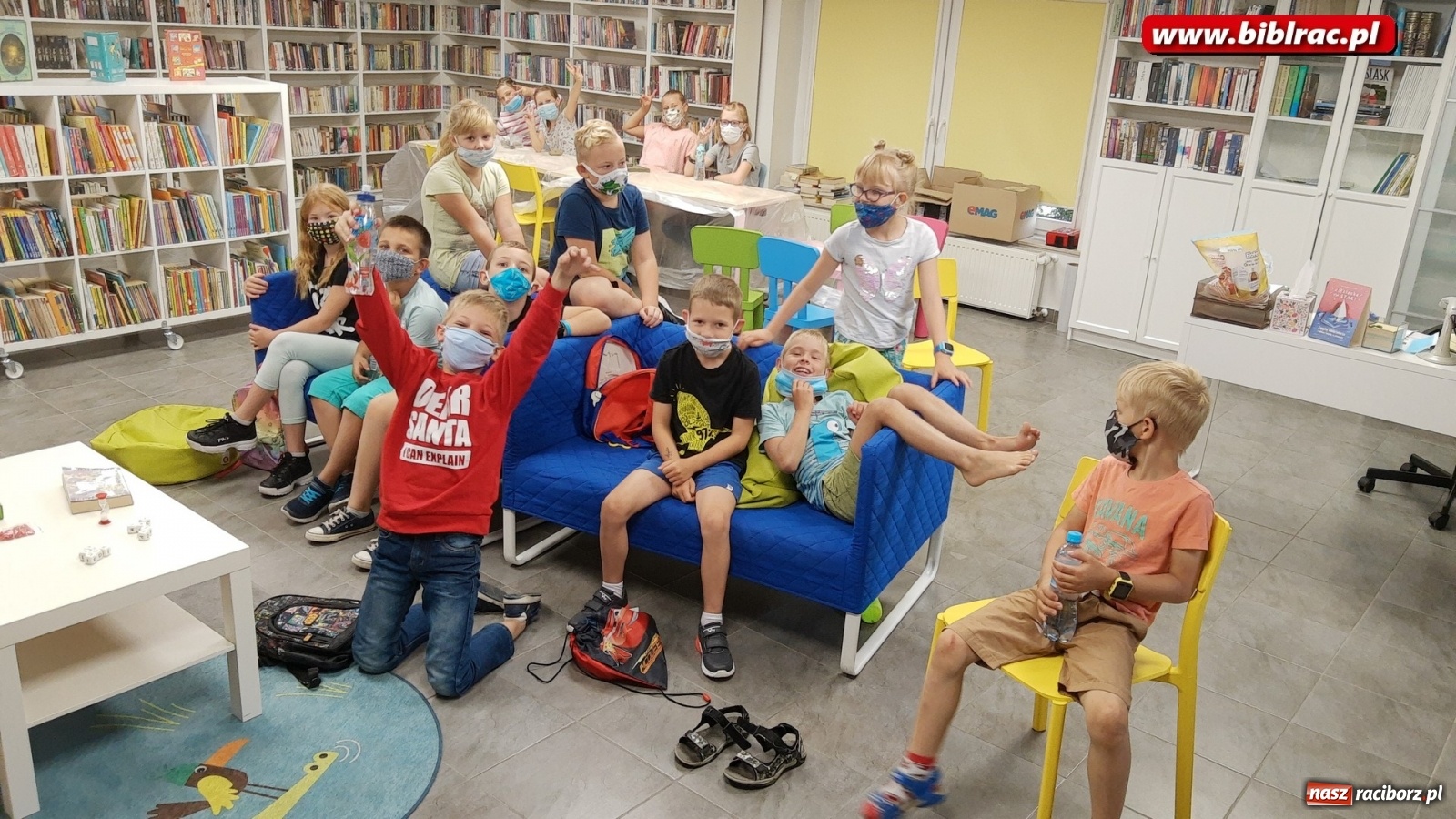 Zdjęcie w galerii na portalu naszraciborz.pl: Wakacje jak z obrazka w bibliotece w Brzeziu [FOTO] wiadomości z regionu