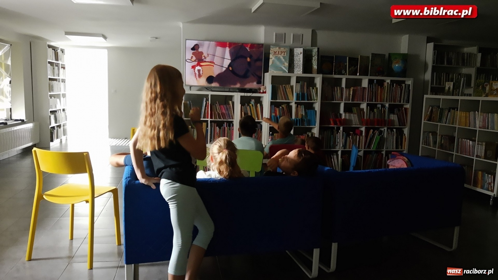 Zdjęcie w galerii na portalu naszraciborz.pl: Wakacje jak z obrazka w bibliotece w Brzeziu [FOTO] wiadomości z regionu