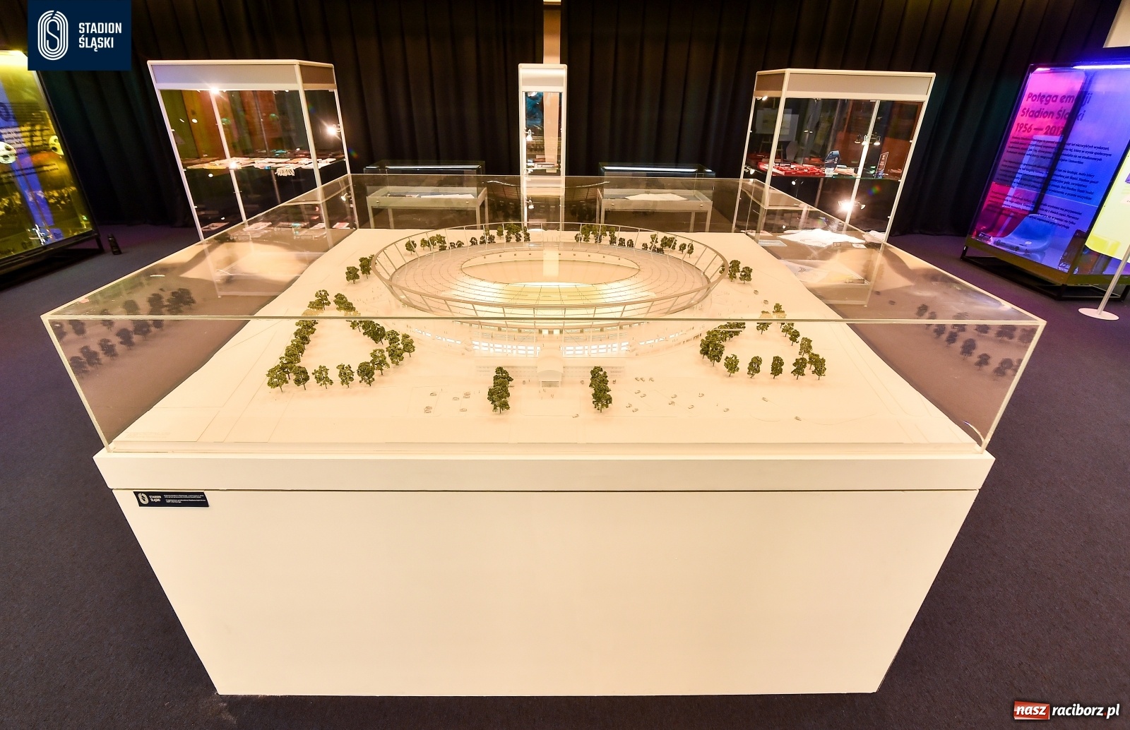 Zdjęcie w galerii na portalu naszraciborz.pl: 64 lata Stadionu Śląskiego i nowe trasy zwiedzania wiadomości z regionu