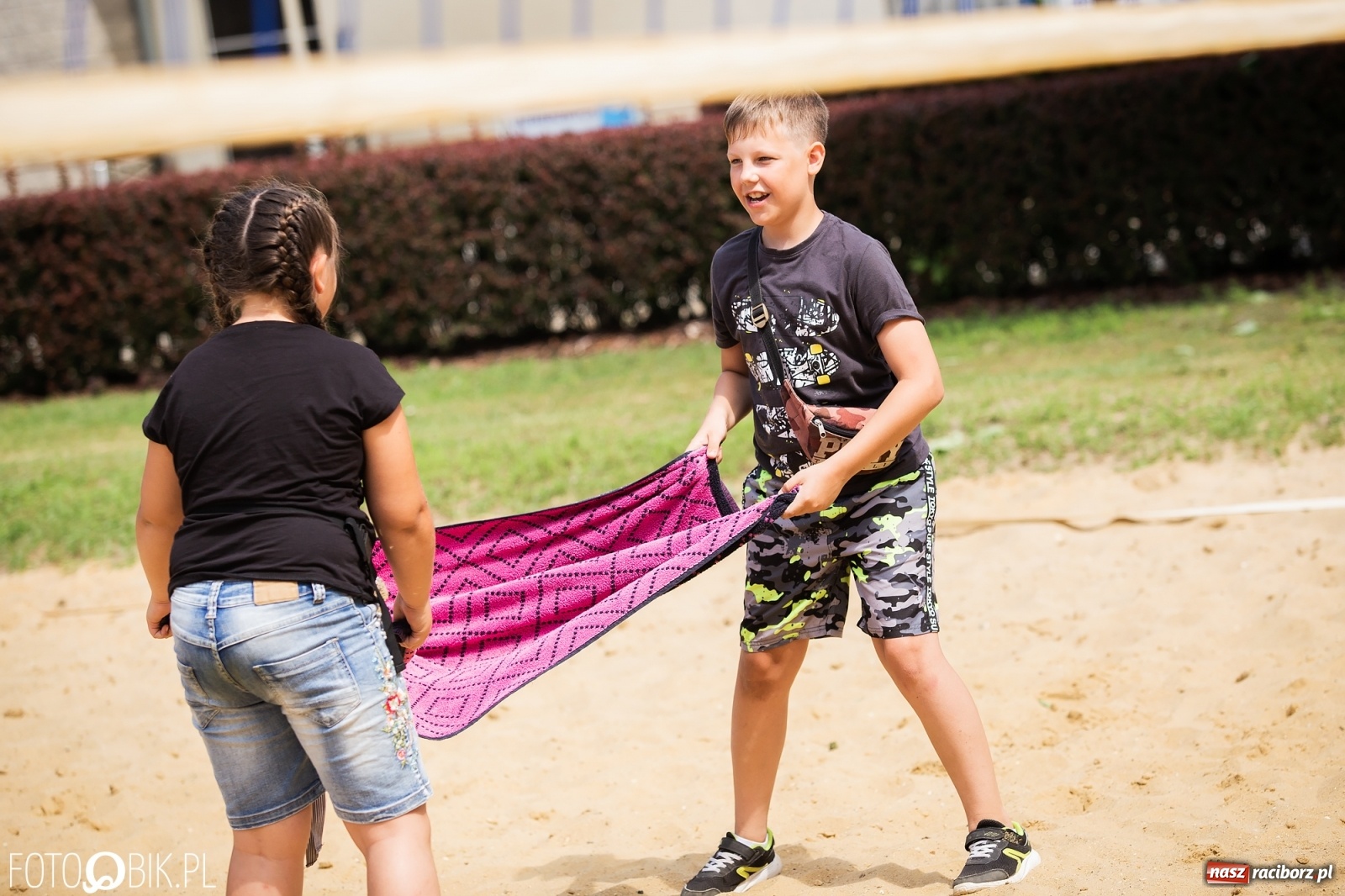 Zdjęcie w galerii na portalu naszraciborz.pl: Aquabrax. Półkolonie z końmi na półmetku [FOTO] wiadomości z regionu