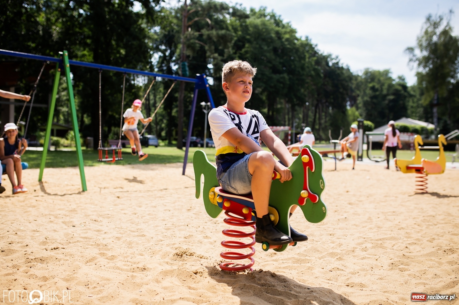 Zdjęcie w galerii na portalu naszraciborz.pl: Aquabrax. Półkolonie z końmi na półmetku [FOTO] wiadomości z regionu