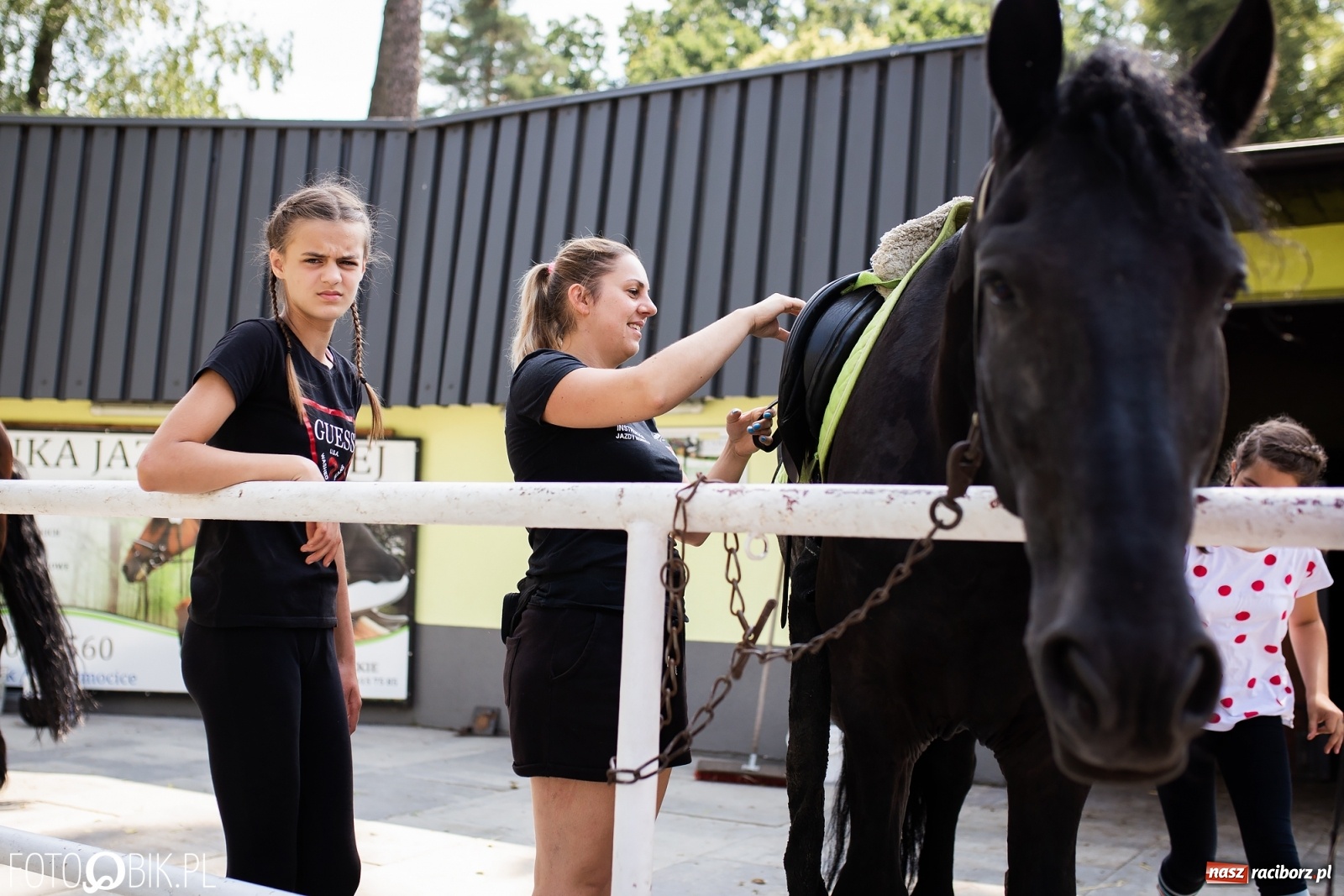 Zdjęcie w galerii na portalu naszraciborz.pl: Aquabrax. Półkolonie z końmi na półmetku [FOTO] wiadomości z regionu