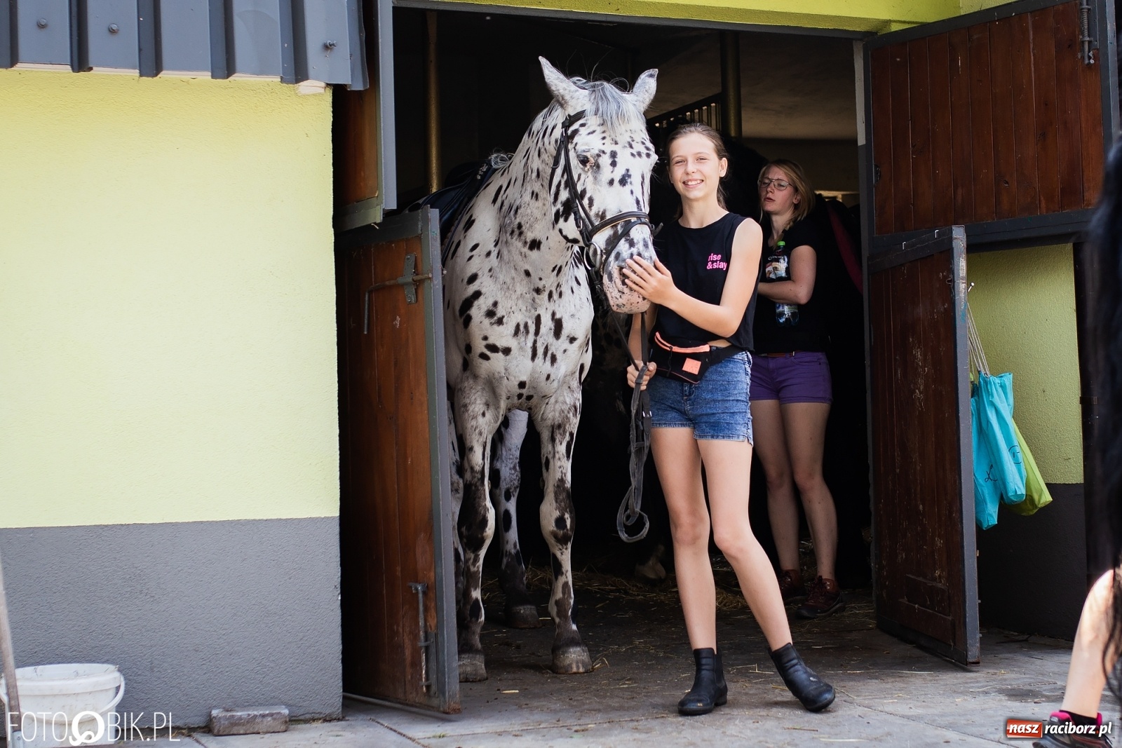 Zdjęcie w galerii na portalu naszraciborz.pl: Aquabrax. Półkolonie z końmi na półmetku [FOTO] wiadomości z regionu