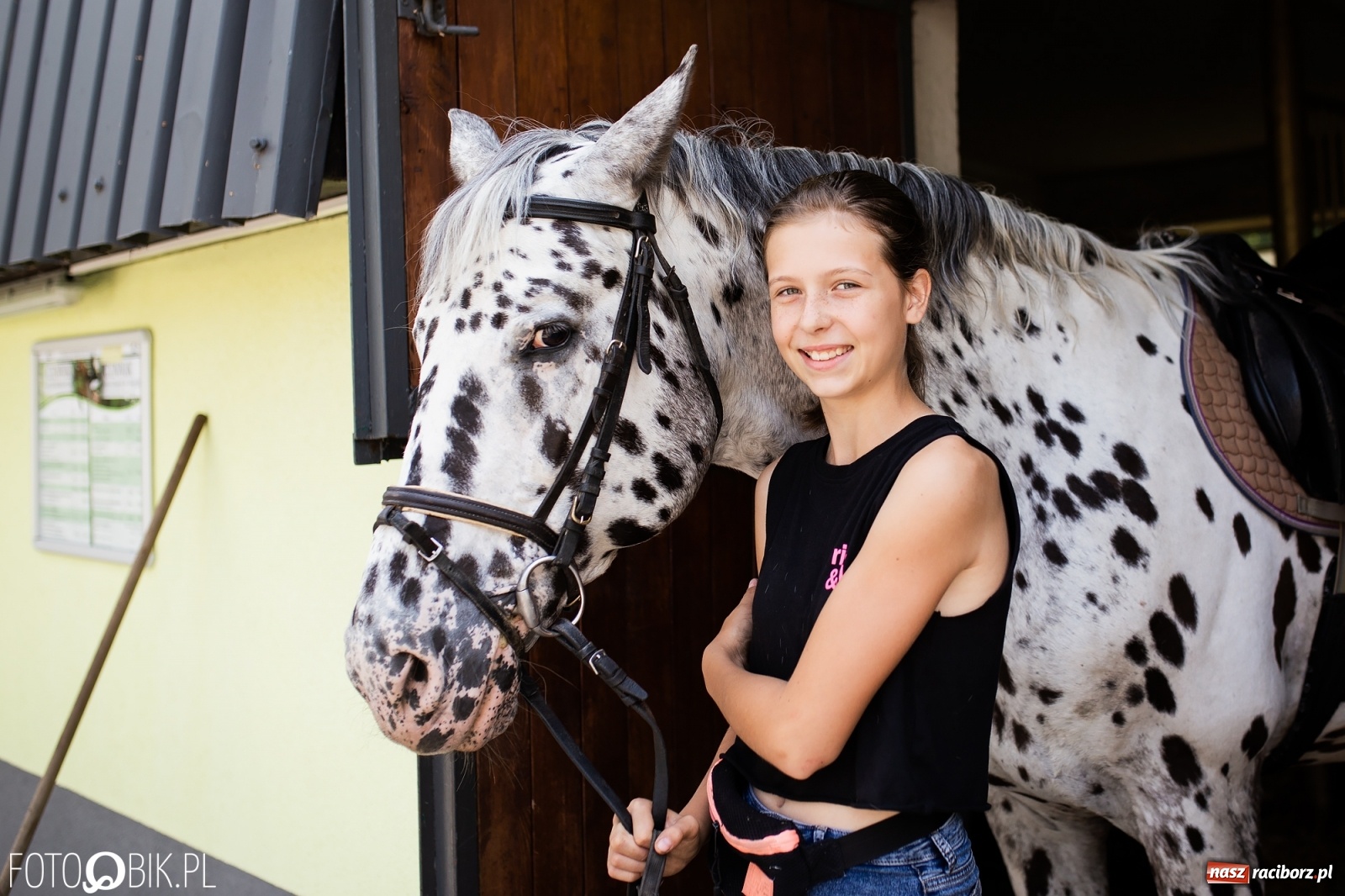 Zdjęcie w galerii na portalu naszraciborz.pl: Aquabrax. Półkolonie z końmi na półmetku [FOTO] wiadomości z regionu