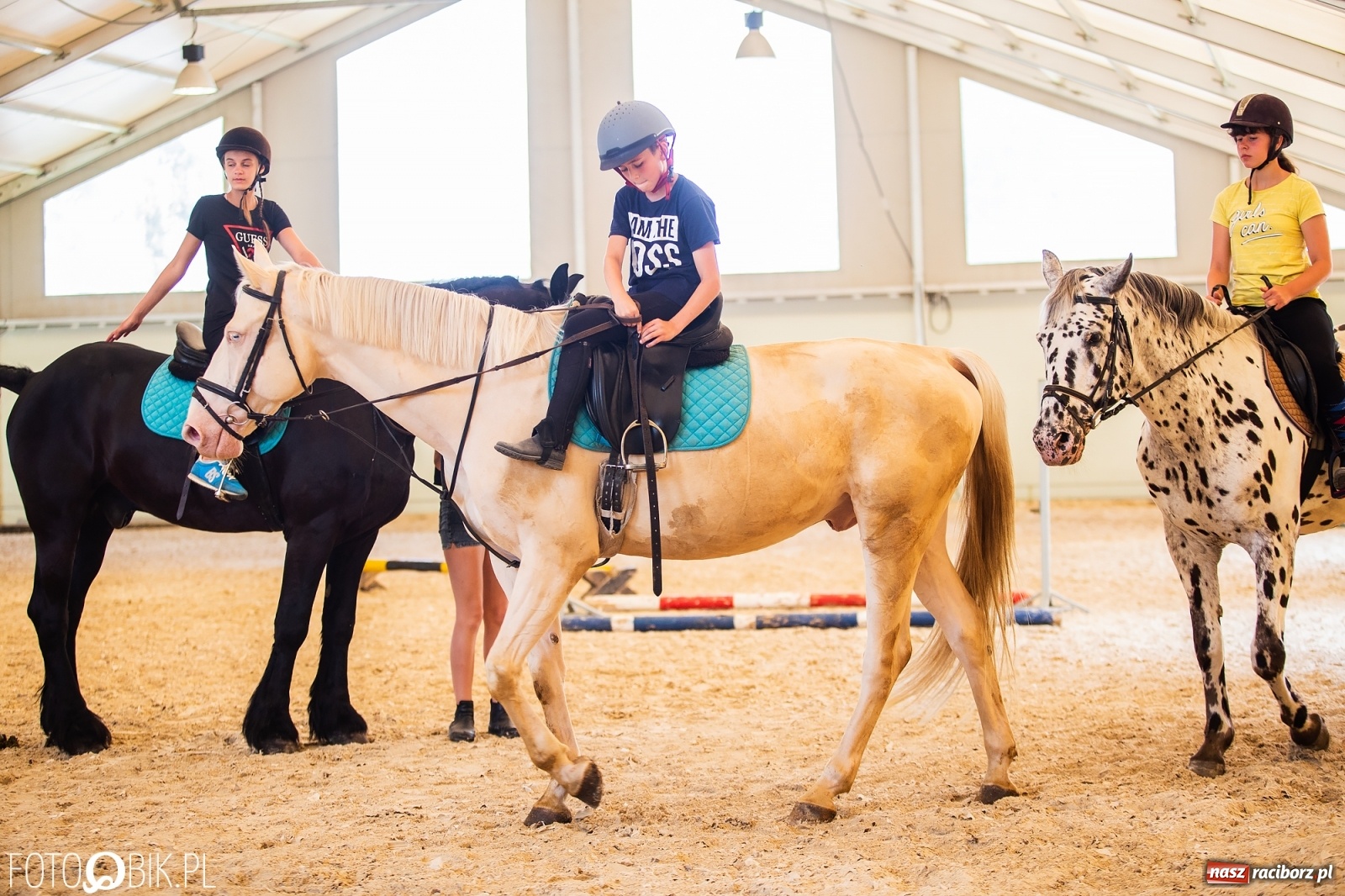 Zdjęcie w galerii na portalu naszraciborz.pl: Aquabrax. Półkolonie z końmi na półmetku [FOTO] wiadomości z regionu