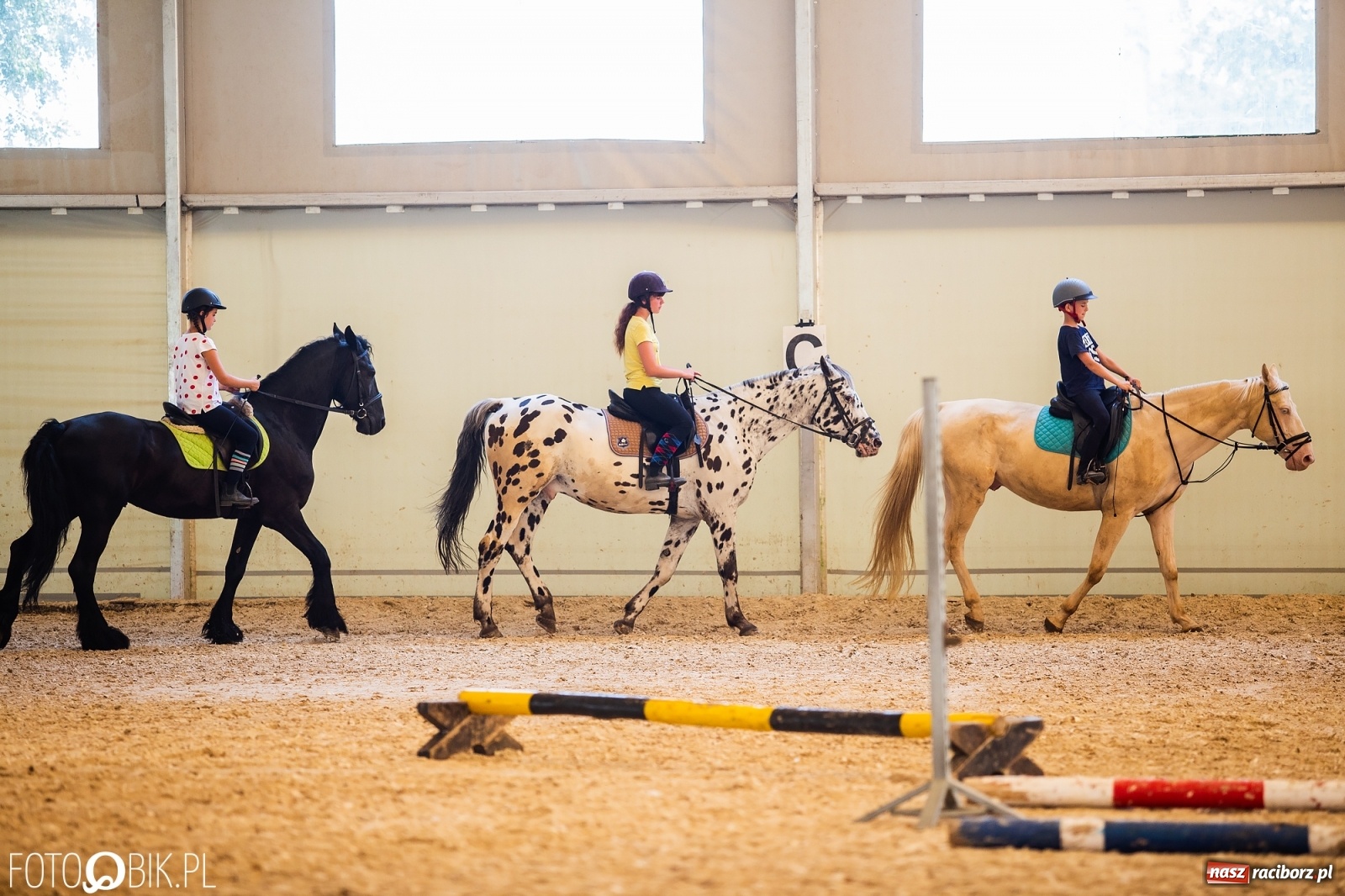 Zdjęcie w galerii na portalu naszraciborz.pl: Aquabrax. Półkolonie z końmi na półmetku [FOTO] wiadomości z regionu