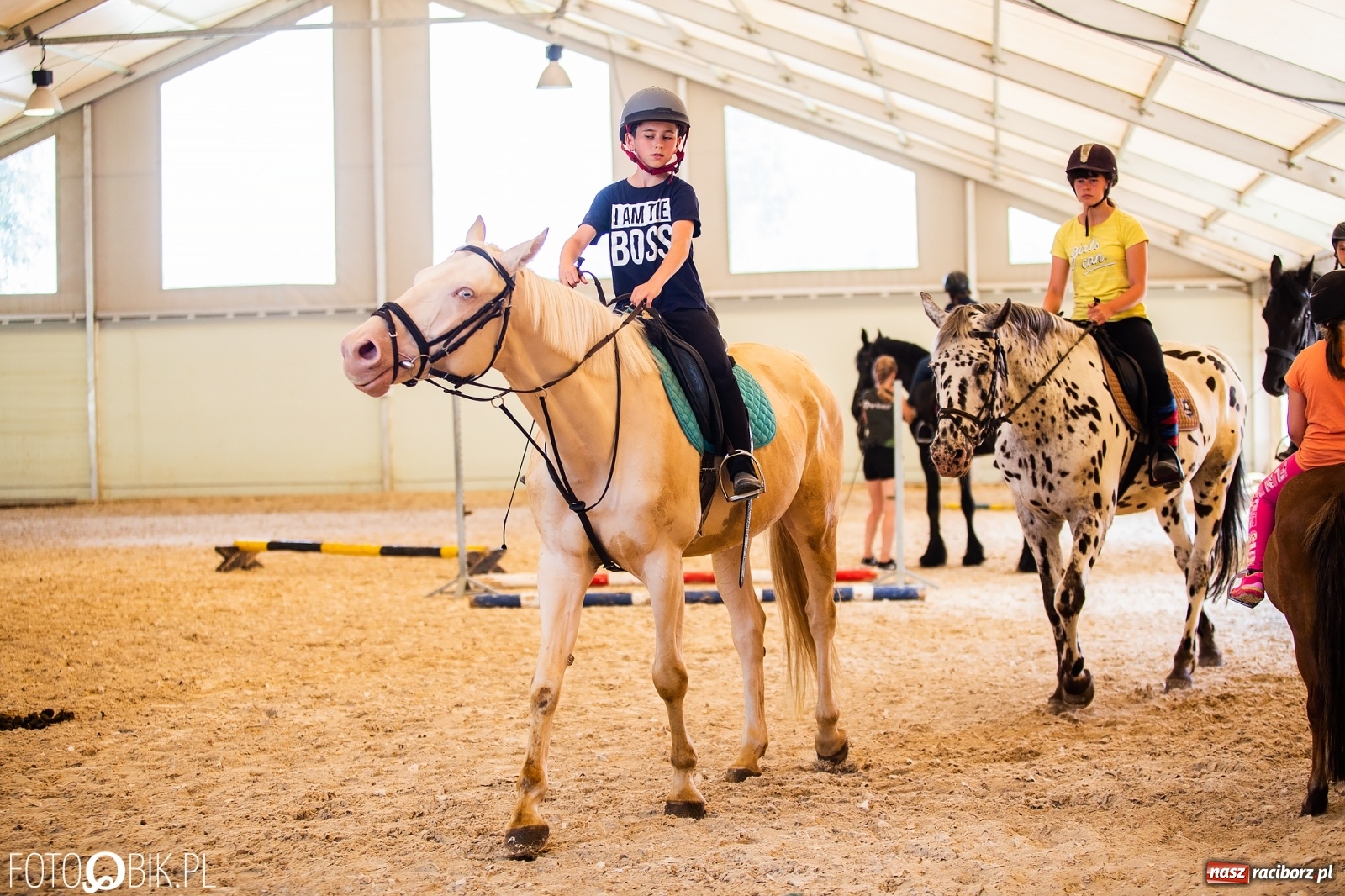 Zdjęcie w galerii na portalu naszraciborz.pl: Aquabrax. Półkolonie z końmi na półmetku [FOTO] wiadomości z regionu