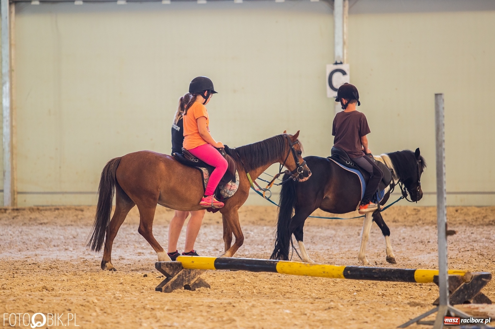 Zdjęcie w galerii na portalu naszraciborz.pl: Aquabrax. Półkolonie z końmi na półmetku [FOTO] wiadomości z regionu