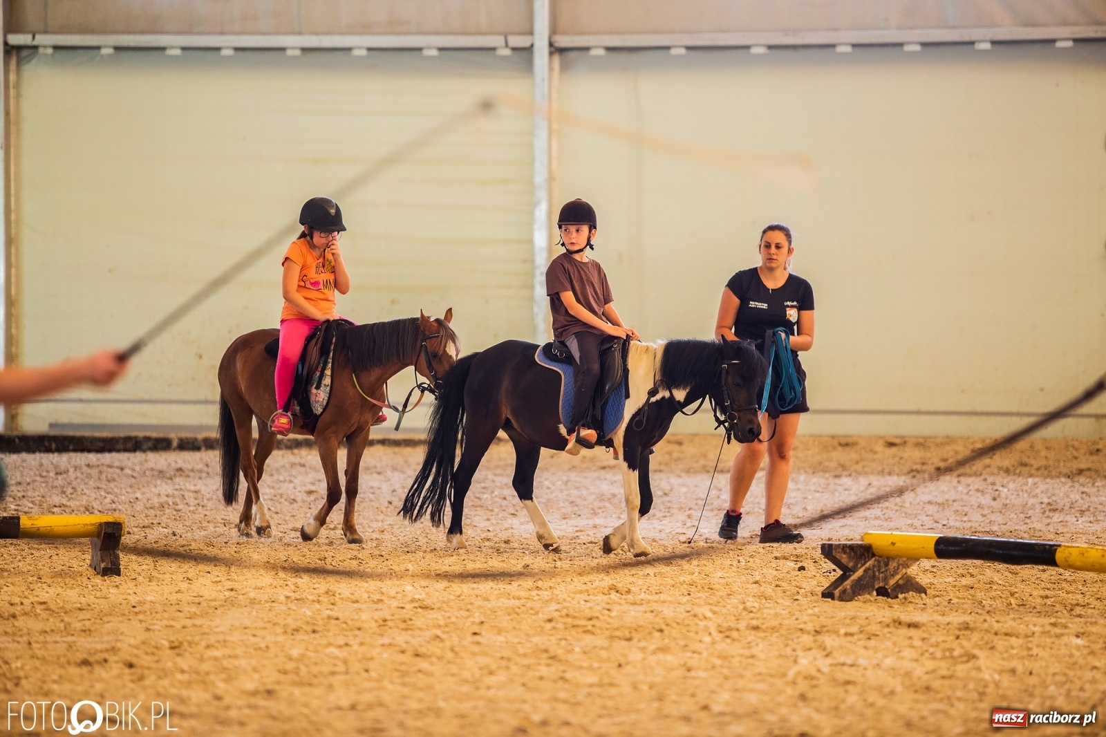 Zdjęcie w galerii na portalu naszraciborz.pl: Aquabrax. Półkolonie z końmi na półmetku [FOTO] wiadomości z regionu