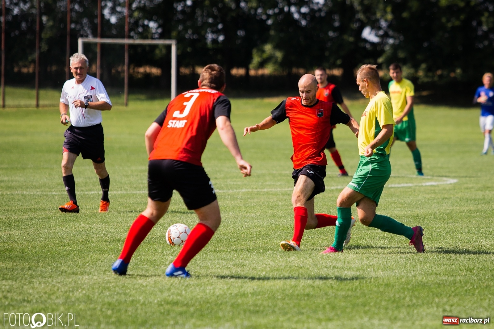 Zdjęcie w galerii na portalu naszraciborz.pl: Dobra sparingowa passa Brzezia przerwana. Lepszy pietrowicki Start [FOTO] wiadomości z regionu
