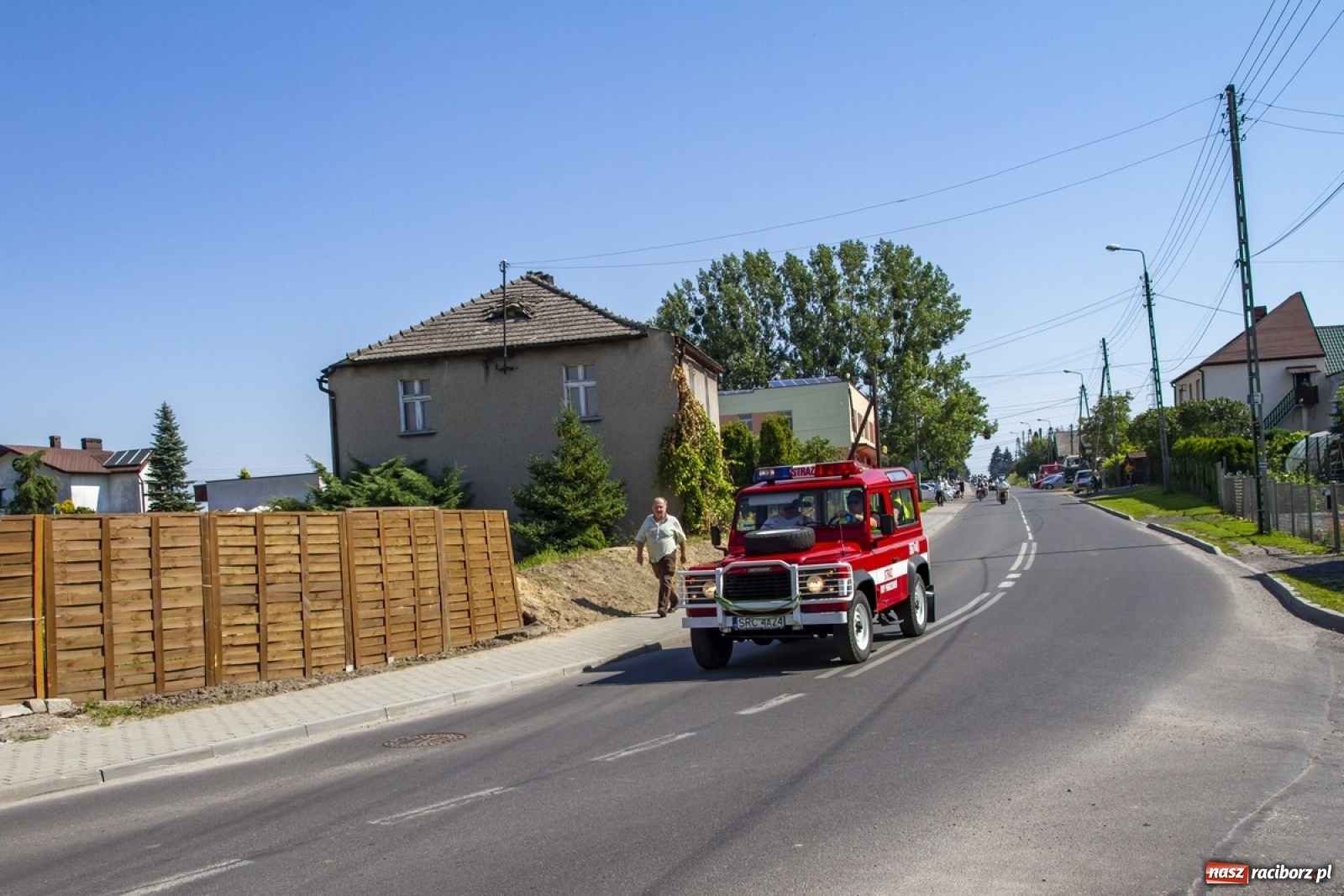 Zdjęcie w galerii na portalu naszraciborz.pl: Parada motocyklistów na pogrzebieńskim odpuście św. Krzysztofa [FOTO] wiadomości z regionu