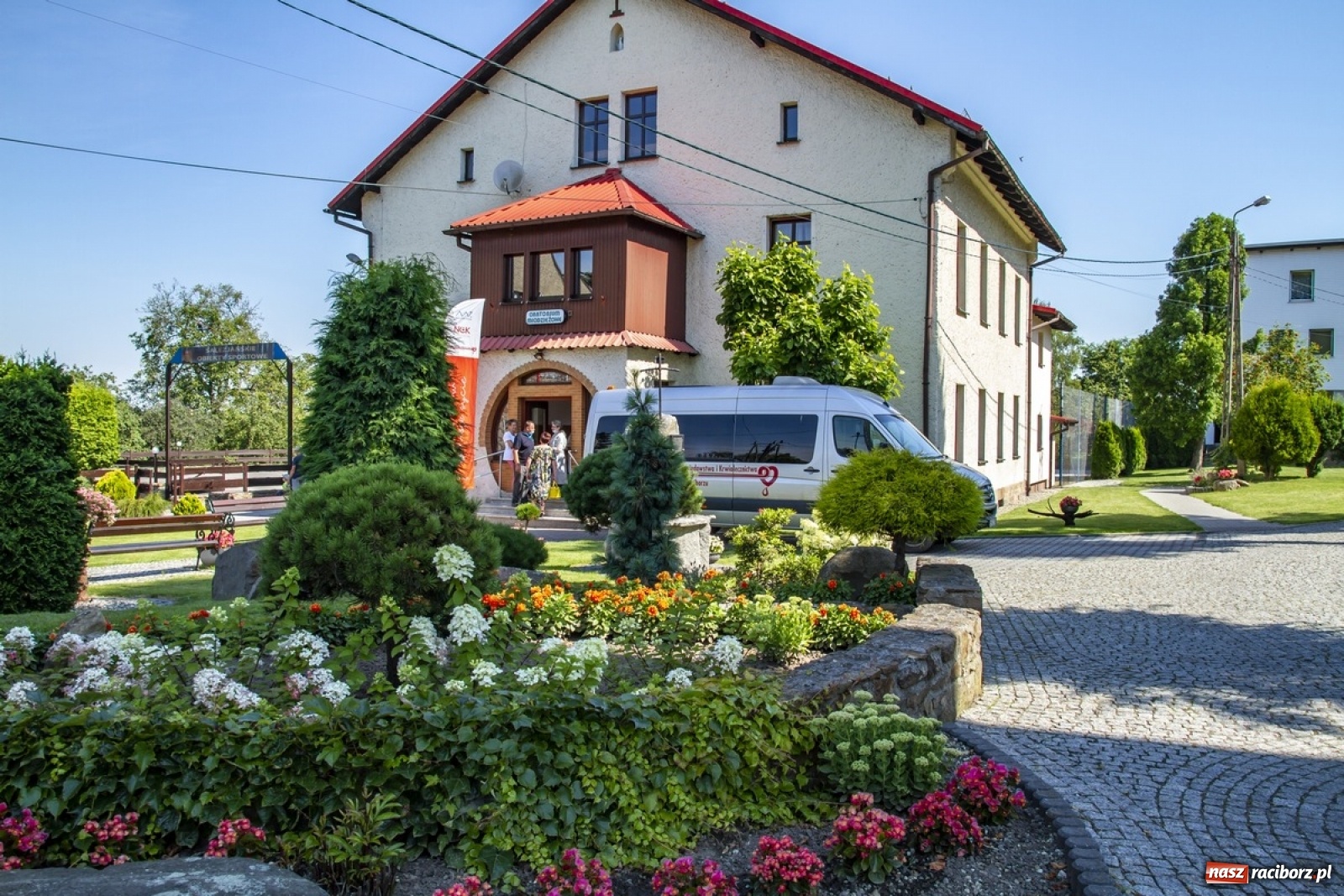 Zdjęcie w galerii na portalu naszraciborz.pl: Parada motocyklistów na pogrzebieńskim odpuście św. Krzysztofa [FOTO] wiadomości z regionu