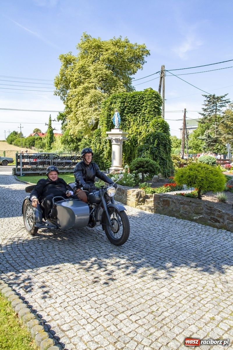 Zdjęcie w galerii na portalu naszraciborz.pl: Parada motocyklistów na pogrzebieńskim odpuście św. Krzysztofa [FOTO] wiadomości z regionu