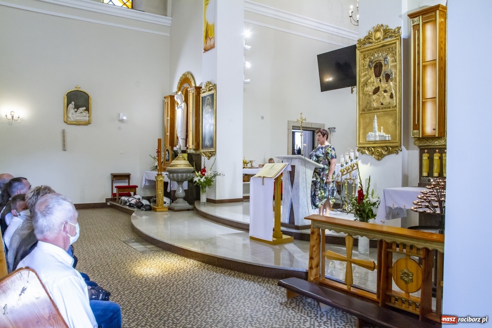 Zdjęcie w galerii na portalu naszraciborz.pl: Parada motocyklistów na pogrzebieńskim odpuście św. Krzysztofa [FOTO] wiadomości z regionu