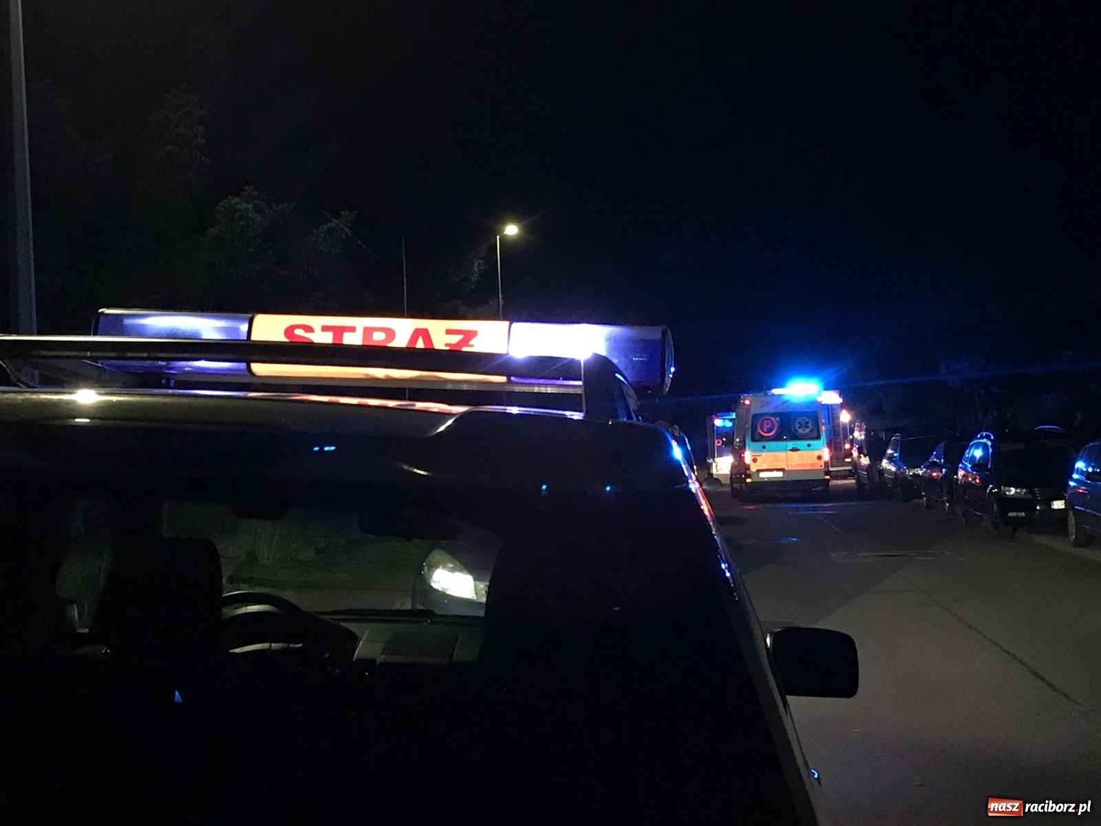 Zdjęcie w galerii na portalu naszraciborz.pl: Nocna akcja strażaków na Ocicach [FOTO] wiadomości z regionu