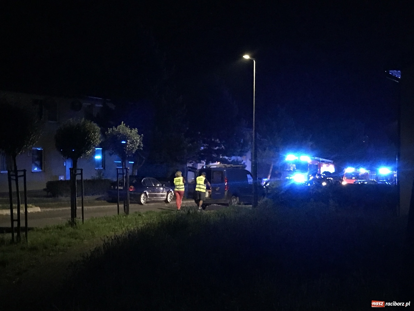 Zdjęcie w galerii na portalu naszraciborz.pl: Nocna akcja strażaków na Ocicach [FOTO] wiadomości z regionu