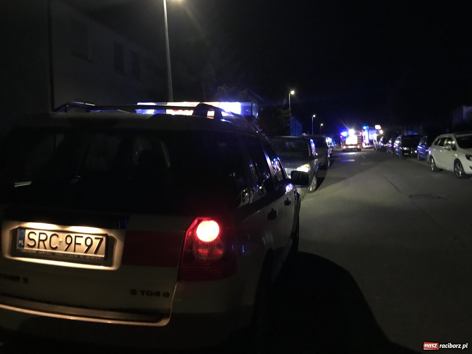 Zdjęcie w galerii na portalu naszraciborz.pl: Nocna akcja strażaków na Ocicach [FOTO] wiadomości z regionu