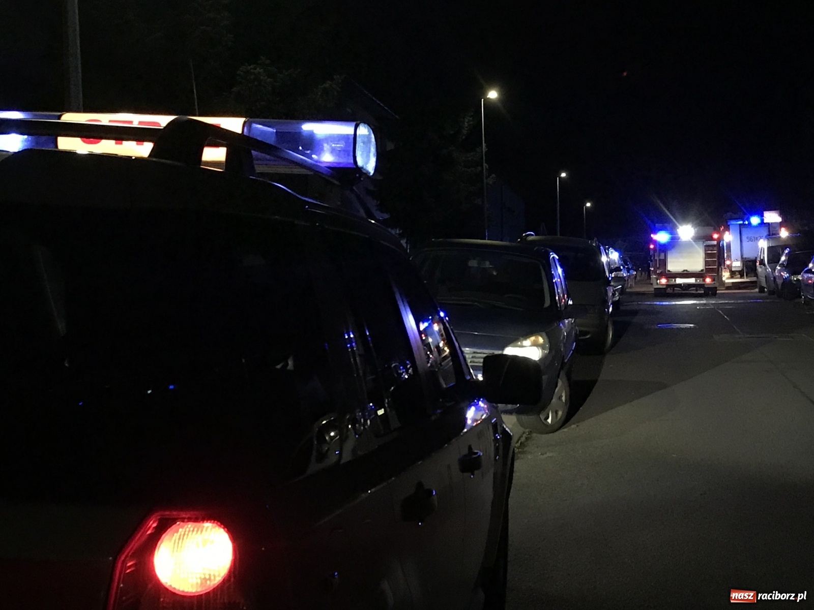 Zdjęcie w galerii na portalu naszraciborz.pl: Nocna akcja strażaków na Ocicach [FOTO] wiadomości z regionu