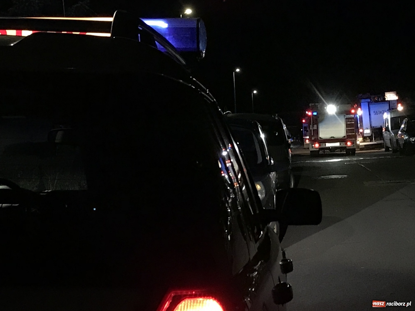 Zdjęcie w galerii na portalu naszraciborz.pl: Nocna akcja strażaków na Ocicach [FOTO] wiadomości z regionu