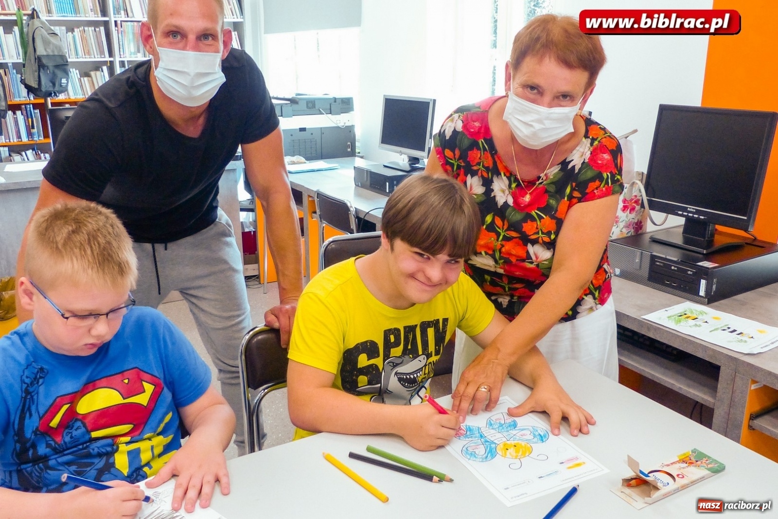 Zdjęcie w galerii na portalu naszraciborz.pl: Pełne atrakcji Lato z biblioteką dla niepełnosprawnych  wiadomości z regionu